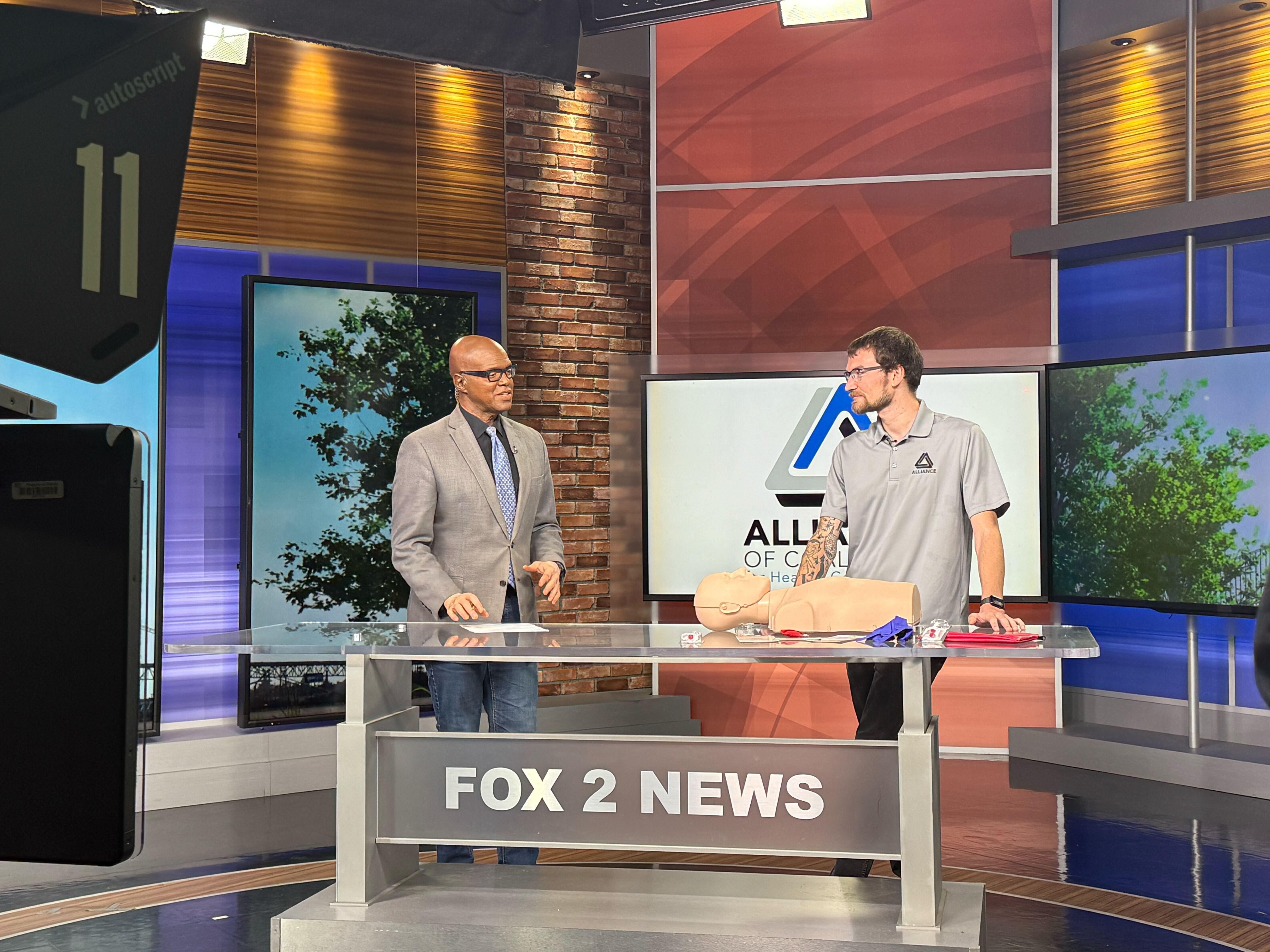 Overdose Awareness Week interview on Fox 2 News